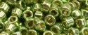 (image for) TOHO Aiko Precision Cylinder Bead. Lime Galvanized PermaFinish TB-PF560