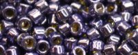 (image for) TOHO Aiko Precision Cylinder Bead. Purple Galvanized PermaFinish TB-PF567