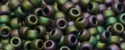 (image for) TOHO 15/o Round Seed Bead-Purple Green Iris Metallic Matte. 15T708
