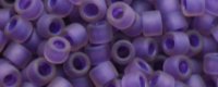 TOHO Aiko Precision Cylinder Bead. Purple Lined Amethyst Matte TB-928FM (image for) TOHO Aiko Precision Cylinder Bead. Purple Lined Amethyst Matte TB-928FM