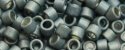 (image for) TOHO Aiko Precision Cylinder Bead. Silver Grey Galvanized Matte PermaFinish TB-PF565F