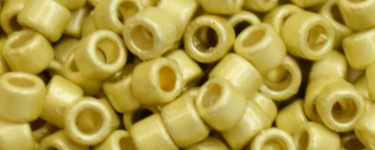 (image for) TOHO Aiko Precision Cylinder Bead. Yellow Gold Galvanized Matte PermaFinish TB-PF559F