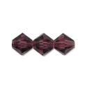 (image for) Preciosa Crystal-3mm Bicone Amethyst * 144 Pieces