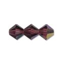 (image for) Preciosa Crystal-3mm Bicone Amethyst AB * 144 Pieces