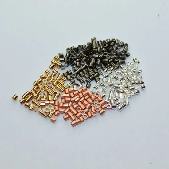 (image for) Assorted Plate - 1.5 mm Crimp Tubes * 600 Piece Assortment, 4 Finishes