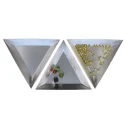 (image for) Triangular Aluminum Sort Tray * Three Piece Package