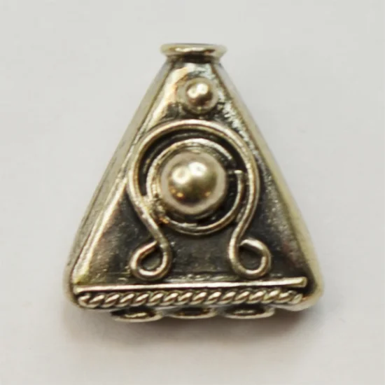 (image for) Bali Silver Multistrand - Medium Decorative 3-1 Spacer Bead