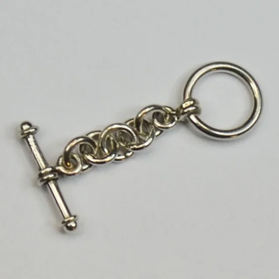 (image for) Bali Silver Toggle - Small, Smooth, and Simple
