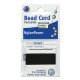 (image for) Nylon Griffin Cord - Size #8 Black * 2 Meters with Twisted Wire Needle
