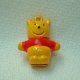 Enamel Bells-Yellow Bear with Red Sweater (image for) Enamel Bells-Yellow Bear with Red Sweater
