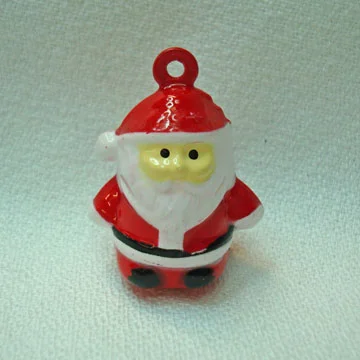 (image for) Enamel Bells-Santa