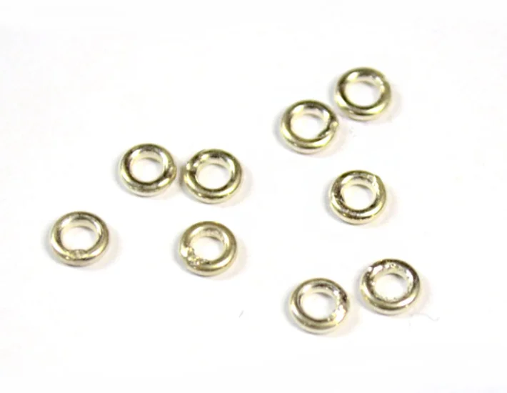 (image for) Bali Silver Finding - Small Plain Soldered Ring