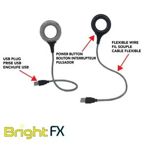 (image for) LED Light for USB port for Laptop or Computer