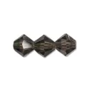 (image for) Preciosa Crystal-6mm Bicone Black Diamond * 72 Pieces