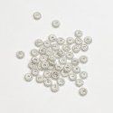 (image for) Bali Silver Spacer - Beautiful Fine Detailed Spiral Spacer Bead 4.5 mm * 50 Pieces