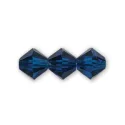 (image for) Preciosa Crystal-3mm Bicone Capri Blue * 144 Pieces