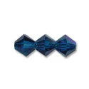 (image for) Preciosa Crystal-3mm Bicone Capri Blue AB * 144 Pieces