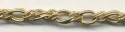 (image for) Handmade Java Brass Chain-Double Link Twisted Chain