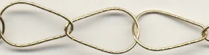 (image for) Handmade Java Brass Chain-Large Oval Link Chain