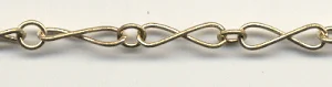 (image for) Handmade Java Brass Chain-Medium Figure 8 Chain