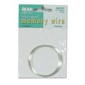 (image for) Memory Wire - Silver Plate -Round Bracelet, 1 3/4 Inch