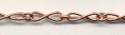 (image for) Handmade Java Copper Chain-Medium Figure 8 Chain