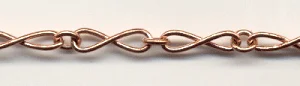 (image for) Handmade Java Copper Chain-Medium Figure 8 Chain