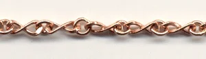 (image for) Handmade Java Copper Chain-Small Figure 8 Chain
