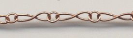 Handmade Java Copper Chain-Thin Figure 8 Chain (image for) Handmade Java Copper Chain-Thin Figure 8 Chain