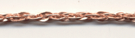 Handmade Java Copper Chain-Twisted Rope Chain (image for) Handmade Java Copper Chain-Twisted Rope Chain