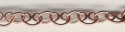 (image for) Handmade Java Copper Chain-Linked Pretzel Chain