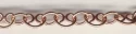 (image for) Handmade Java Copper Chain-Linked Pretzel Chain