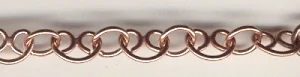 (image for) Handmade Java Copper Chain-Linked Pretzel Chain