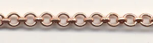 (image for) Handmade Java Copper Chain-Small Round Cable Chain
