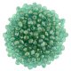 (image for) Czech Fire Polish 2mm-Atlantis Green Iris Luster