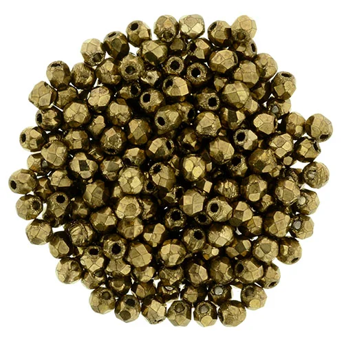 (image for) Czech Fire Polish 3mm-Bronze Metallic