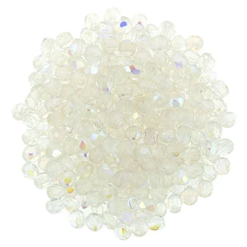 (image for) Czech Fire Polish 2mm-Crystal AB