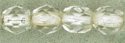 (image for) Czech Fire Polish 4mm-Crystal Silver Lined