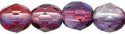 (image for) Czech Fire Polish 6mm-Dual Coat Amethyst/Fuchsia