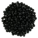 (image for) Czech Fire Polish 3mm-Jet Black Opaque