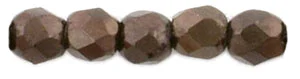 (image for) Czech Fire Polish 2mm-Matte Dark Bronze