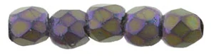 (image for) Czech Fire Polish 2mm-Matte Iris Purple