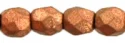 (image for) Czech Fire Polish 3mm-Matte Metallic Copper