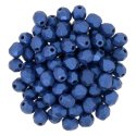 (image for) Czech Fire Polish 4mm-Metallic Suede Blue