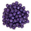 (image for) Czech Fire Polish 4mm-Metallic Suede Purple