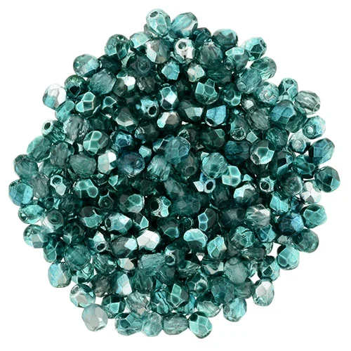(image for) Czech Fire Polish 2mm-Mirror Teal