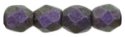 (image for) Czech Fire Polish 3mm-Polychrome Black Currant