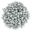 (image for) Czech Fire Polish 3mm-Silver Metallic