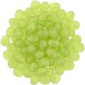 (image for) Czech Fire Polish 4mm-Sueded Gold Olivine