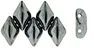 (image for) Czech GemDuo - Hematite Metallic * 10 Grams